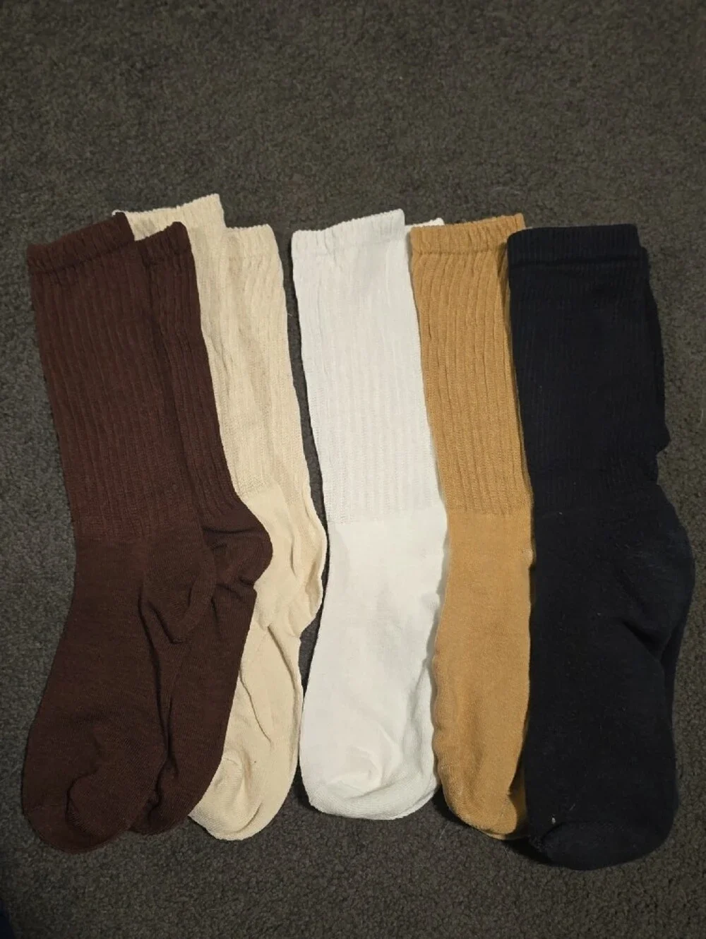 Assorted Women's No-Show & Crew Socks - Mixed Colors